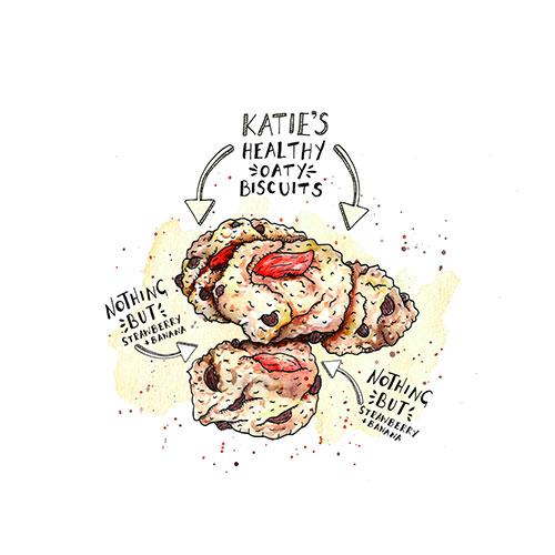 Katie’s Healthy Oaty Biscuits!